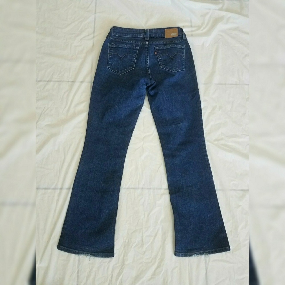 Womens Levi Bold Curve Bootcut Skinny Jeans 29x32
